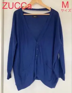 ZUCCa★コットンカーディガン☆ワイドシルエット 変形デザイン