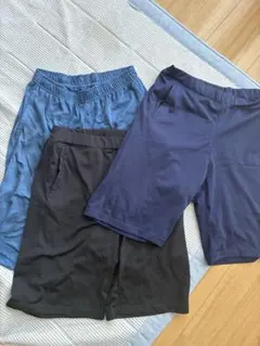 UNIQLO エアリズム ハーフパンツ 3色セット