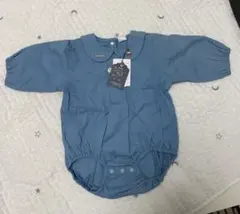 襟付きロンパース