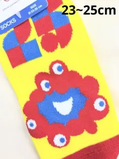 EXPO2025 万博　ミャクミャク　靴下　新品未使用　黄色　イエロー