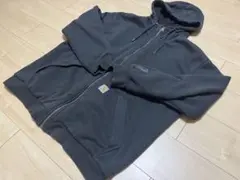 古着カーハートレインディフェンダーフルジップ フーデッドスウェットグランジ