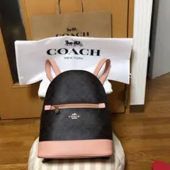 即完売 超激レア 希少稀少廃盤 未使用 新品 COACH コーチ リュックサック
