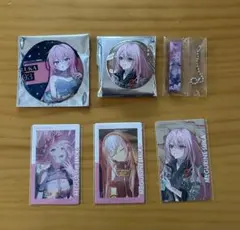 プロセカ　巡音ルカ　キーホルダー　缶バッジなど6点セット