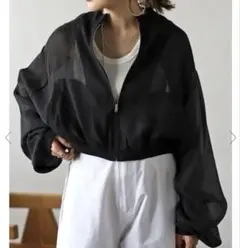 むーさん✴︎プロフ必読 様専用　BONJOUR SAGAN シアーショートブルゾン