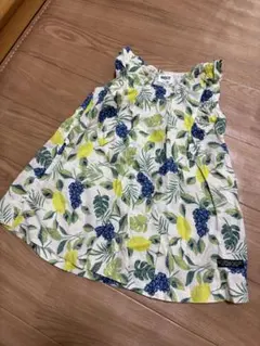 BREEZE ワンピース フルーツ柄 80cm