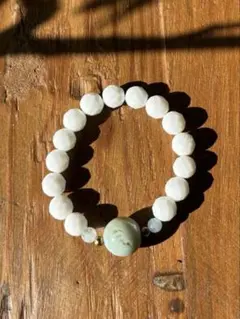 ホワイトオニキス ブレスレット