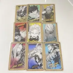 僕のヒーローアカデミア 原画展 箔押しクリアカード プロヒーロー オールマイト