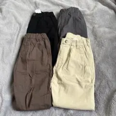 ロングパンツ 4点セット まとめ売り　デビロック　120のサムネイル