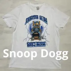 スヌープ・ドッグ デスロウレコード Tシャツ 白 Snoop Dogg 古着Lのサムネイル