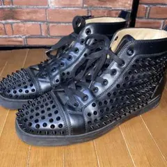 Christian Louboutin スタッズ付きハイカットスニーカー