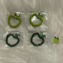 Mrs. GREEN APPLE 青りんご カラビナ 緑 黄緑 4つおまけ付き