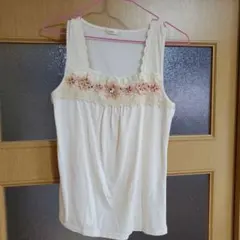 axes　花レース　タンクトップ