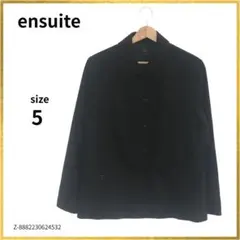 ensuite エンスウィート アウター ジャケット ブラック 5 日本製