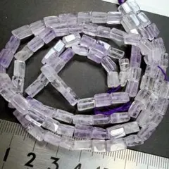 サービス品✨ピンクアメジスト＊レクタングル全長約32cm×2本セットa8