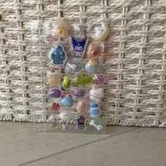 おすそ分けシール ぷくっとシール ハンギョドン クロミ 動物 食べ物