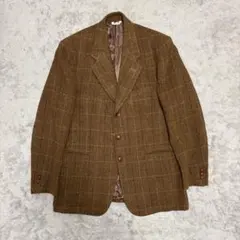 Port Royal テーラードジャケット くるみボタン カシミヤ混 BZ55