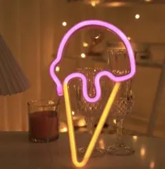 ☆超美品☆ネオンライト】 ＊クジラのネオンサイン＊アイスブルー【LED