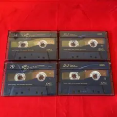 AXIA J'z 2 ハイポジ カセットテープ 4本セット