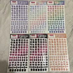 【新品未使用】HMV ハングル ステッカー シール 6枚セット