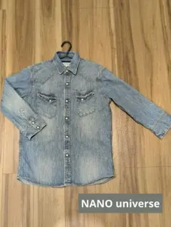 デニムシャツ　Мサイズ　メンズ