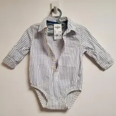 新品タグ付 OSHKOSH B'GOSH 6-9M カバーオール ロンパース