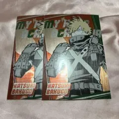 僕のヒーローアカデミア ヒロアカ 爆豪勝己 ポストカードコレクション