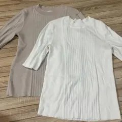 ランダムリブセーター　sサイズ２枚セット