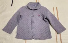 【値下げ】無印良品　MUJI キッズ　キルトジャケット　サイズ　100 ブラウン