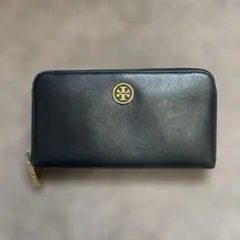 Tory Burch ブラックレザー 長財布