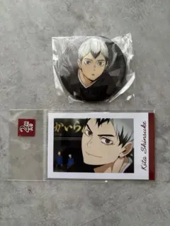 ハイキュー 缶バッジ&スマロイド 北さん