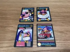 【当時物】1995年製 ドラゴンボールビジュアルアドベンチャー4枚セット魔人ブウ
