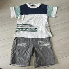 クレードスコープ Kladskap鉄道Tシャツとパンツセット
