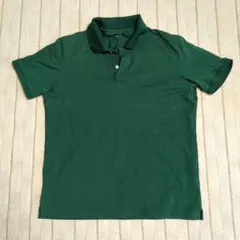 ユニクロ　ダークグリーン　Ｌサイズ ポロシャツ