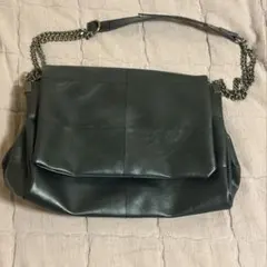 ZARA ロックフラップショルダーバッグ レザーバッグ チェーンバッグのサムネイル