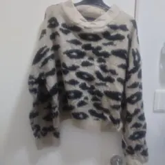 ヒョウ柄 ニット