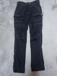 寅壱 トライチ 9540 カーゴ パンツ M W76 黒