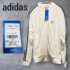 adidas アディダス SST テリー トラックトップ ホワイト 白 2XS