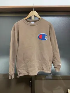 古着 Champion ブラウン トレーナー Mサイズ 厚手