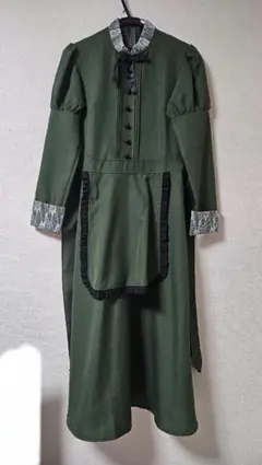 ハロウィン　コスプレ　メイド服