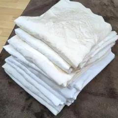リ*部様 4067 白長襦袢まとめ売り10着！リメイク•お稽古用など☆