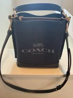 COACH デニム ショルダーバッグ ハンドバッグ 2way CH224
