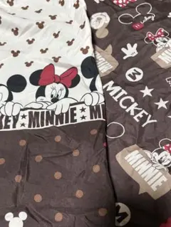 Disney 掛け布団カバー&敷き布団カバーセット ミニーミッキー★シングル