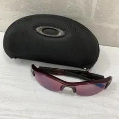 OAKLEY サングラス ワインレッド系 専用ケース付のサムネイル
