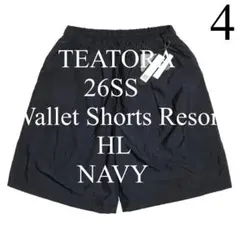 2 黒 TEATORA 26SS Wallet Short RESORT HL - メルカリ