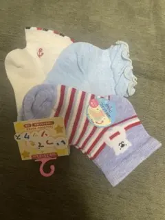 キッズソックス3足セット　15センチから21センチ