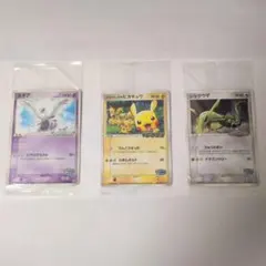 ポケパークのピカチュウ 未開封プロモカード 他まとめセット(合計9枚)のサムネイル
