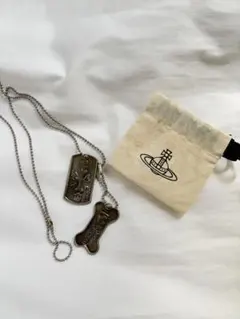 Vivienne Westwood ドッグタグ ネックレス シズニルック - メルカリ