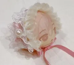 ぬいぐるみ　ヘッドドレス　ぬい服　ピンク　おまんじゅう