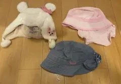 ミキハウス⭐︎ホットビスケッツ⭐︎ニット帽⭐︎帽子