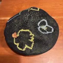 tu du ri 刺繍デザイン ベレー帽